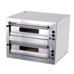 Pizza pec 2x4, celošamot., mechan. teplomer