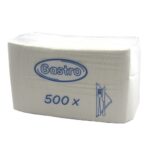 Servítky biele - 500ks