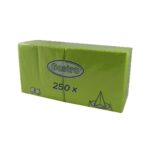 Servítky žltozelená - 250ks